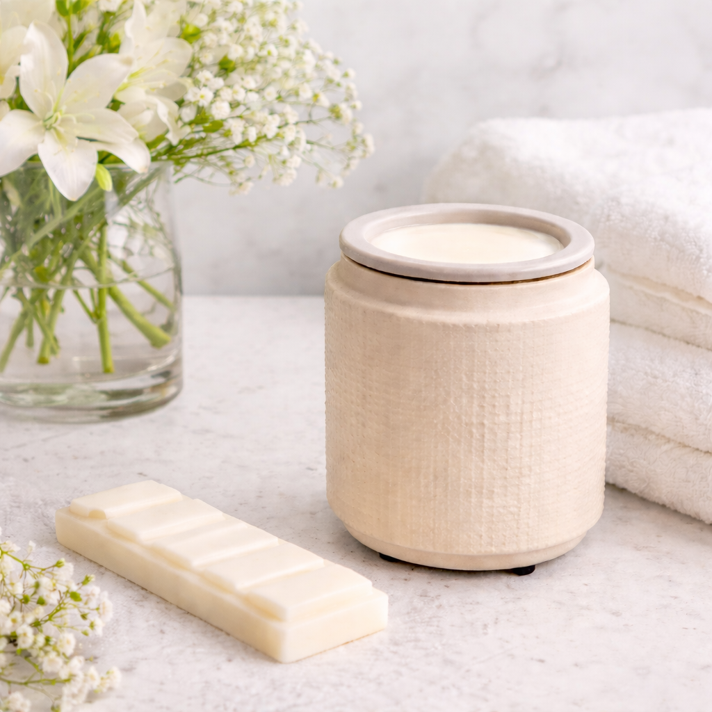 White Linen Snap Bar