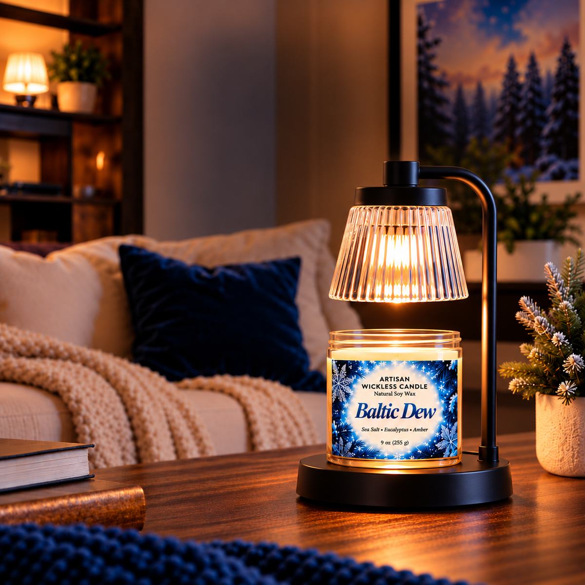 Baltic Dew | Artisan Wickless Candle & Room Spray Set
