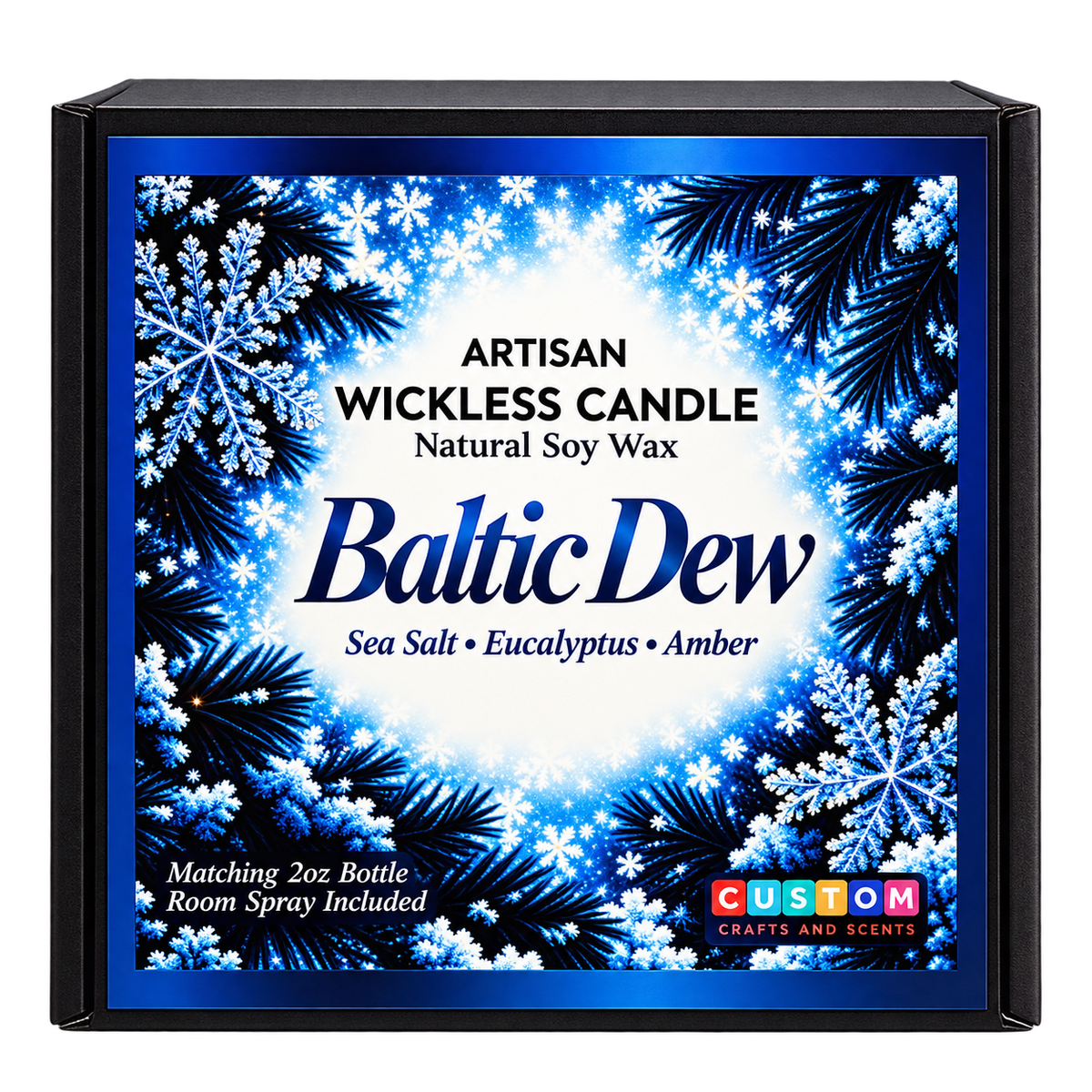 Baltic Dew | Artisan Wickless Candle & Room Spray Set