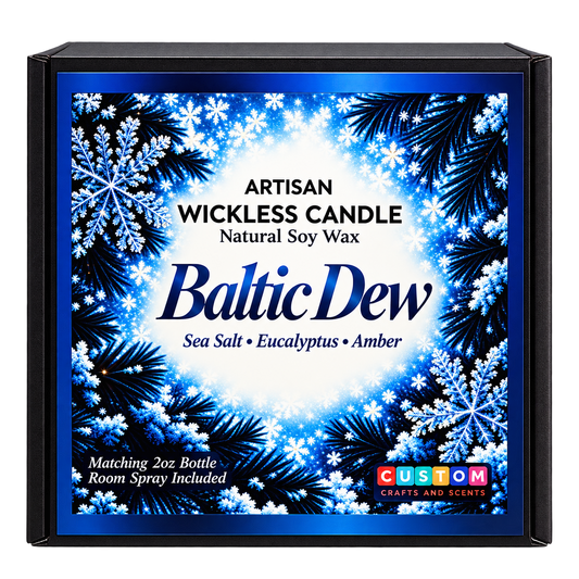 Baltic Dew | Artisan Wickless Candle & Room Spray Set
