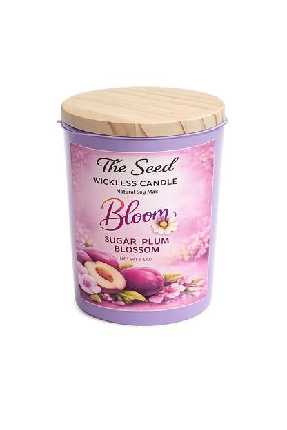 Sugar Plum Blossom Wickless Candle