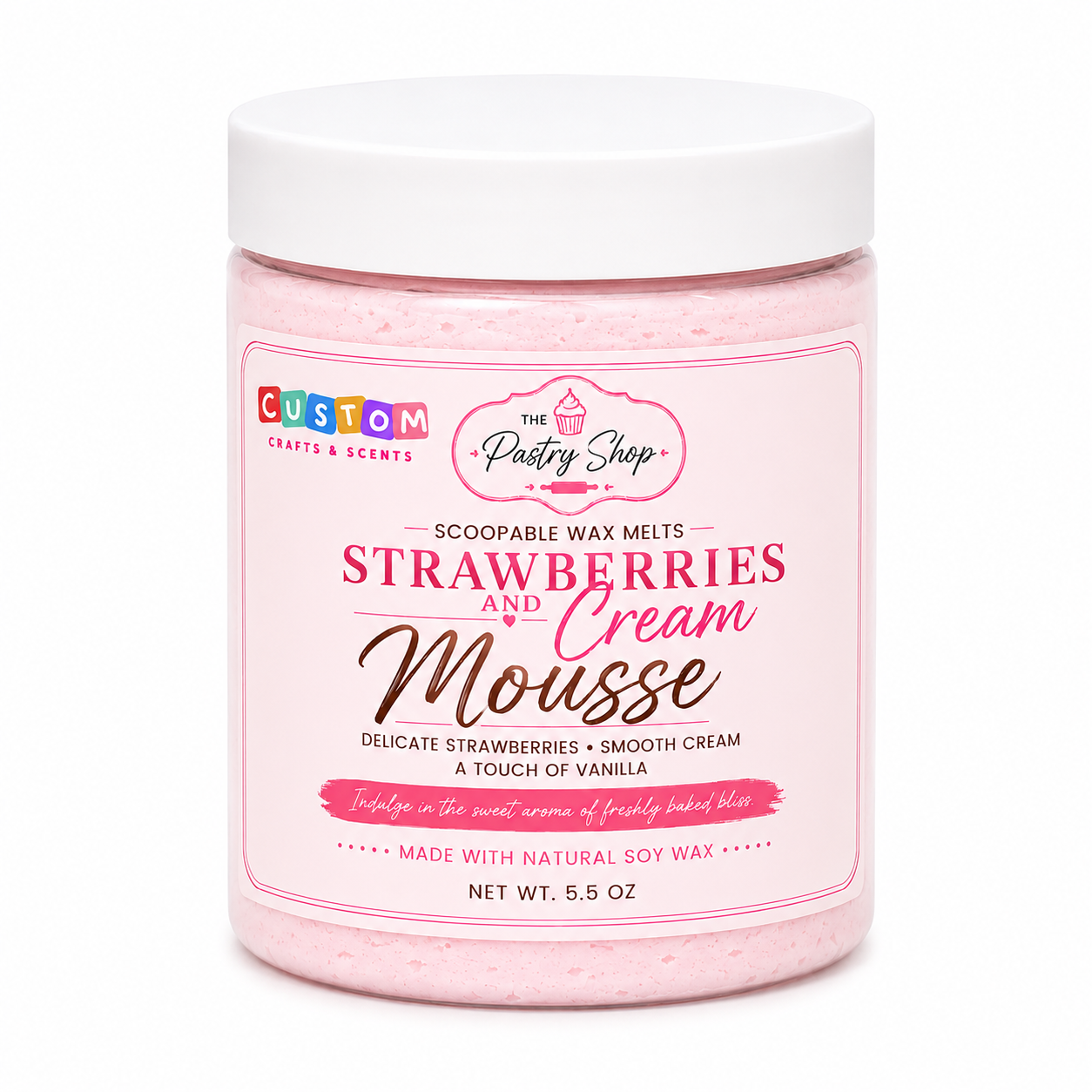 Strawberries and Cream Mousse