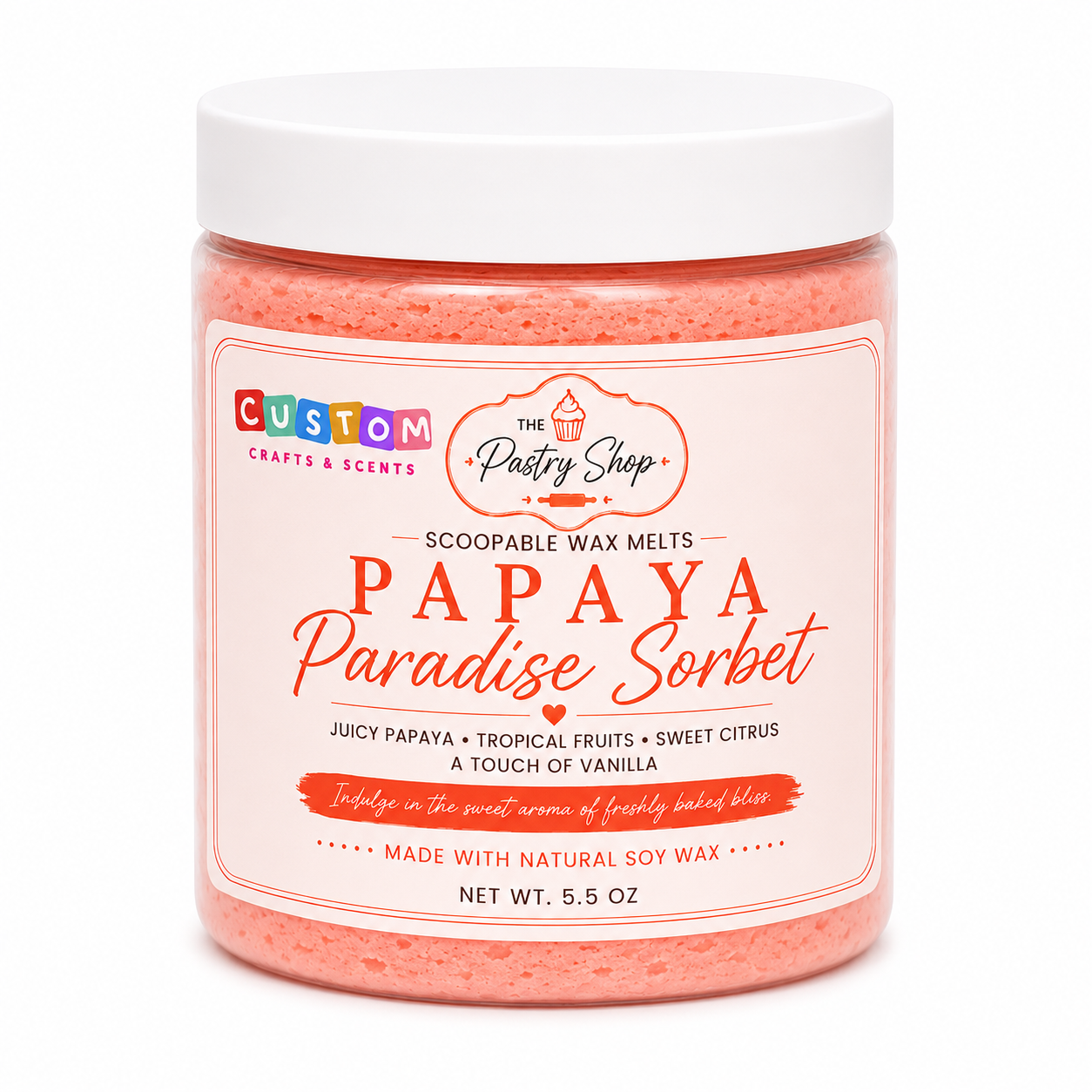 Papaya Paradise Sorbet