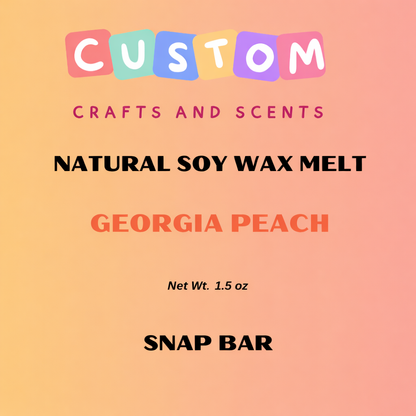 Georgia Peach Snap Bar