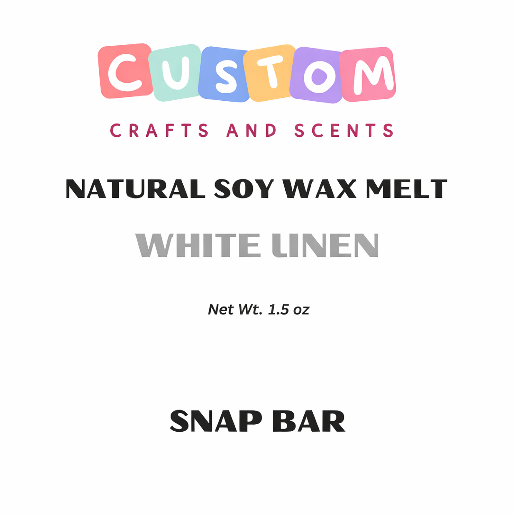 White Linen Snap Bar
