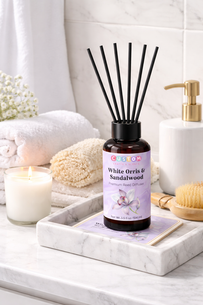 White Orris and Sandalwood Reed Diffuser