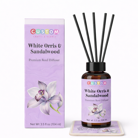 White Orris and Sandalwood Reed Diffuser