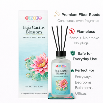 Baja Cactus Blossom Reed Diffuser