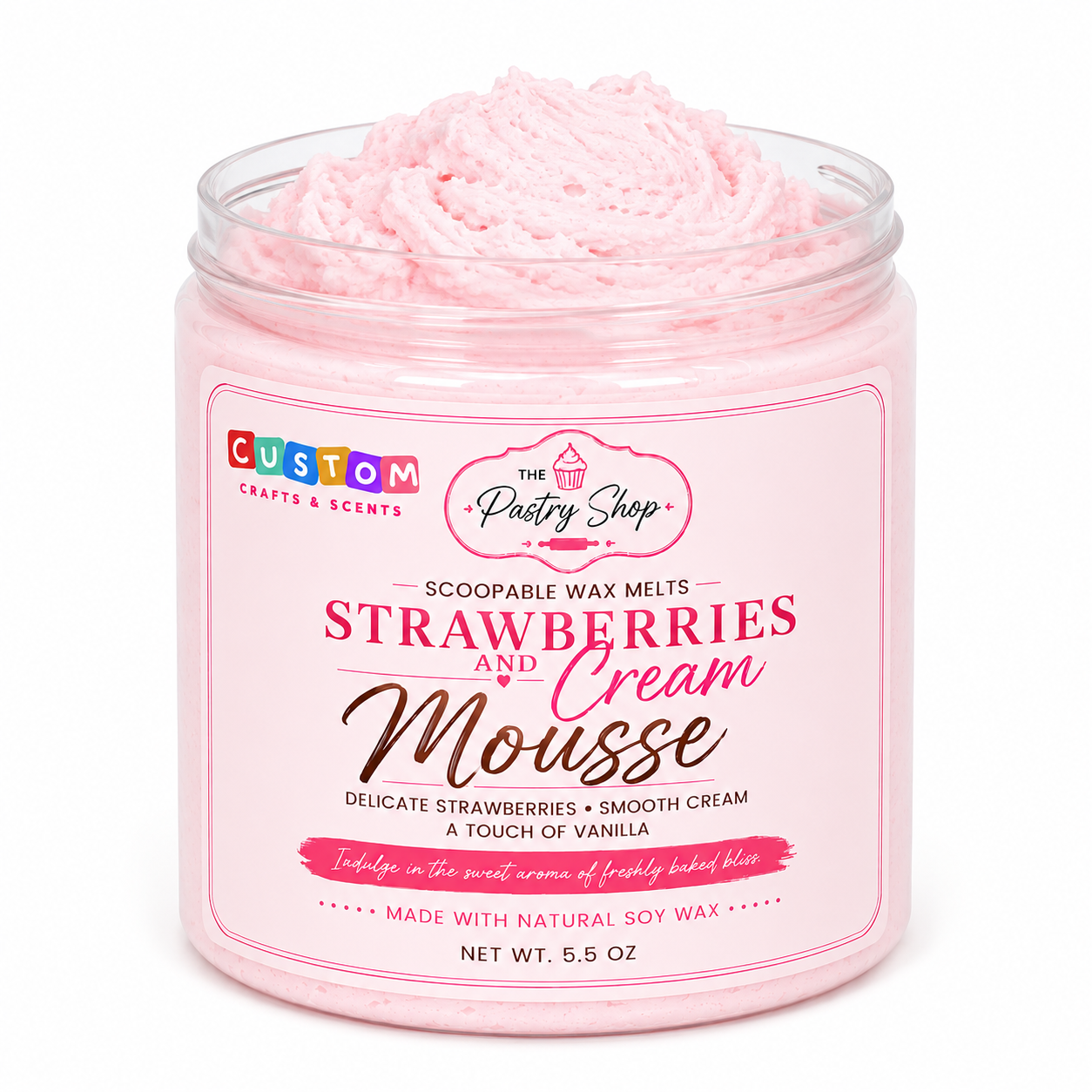 Strawberries and Cream Mousse
