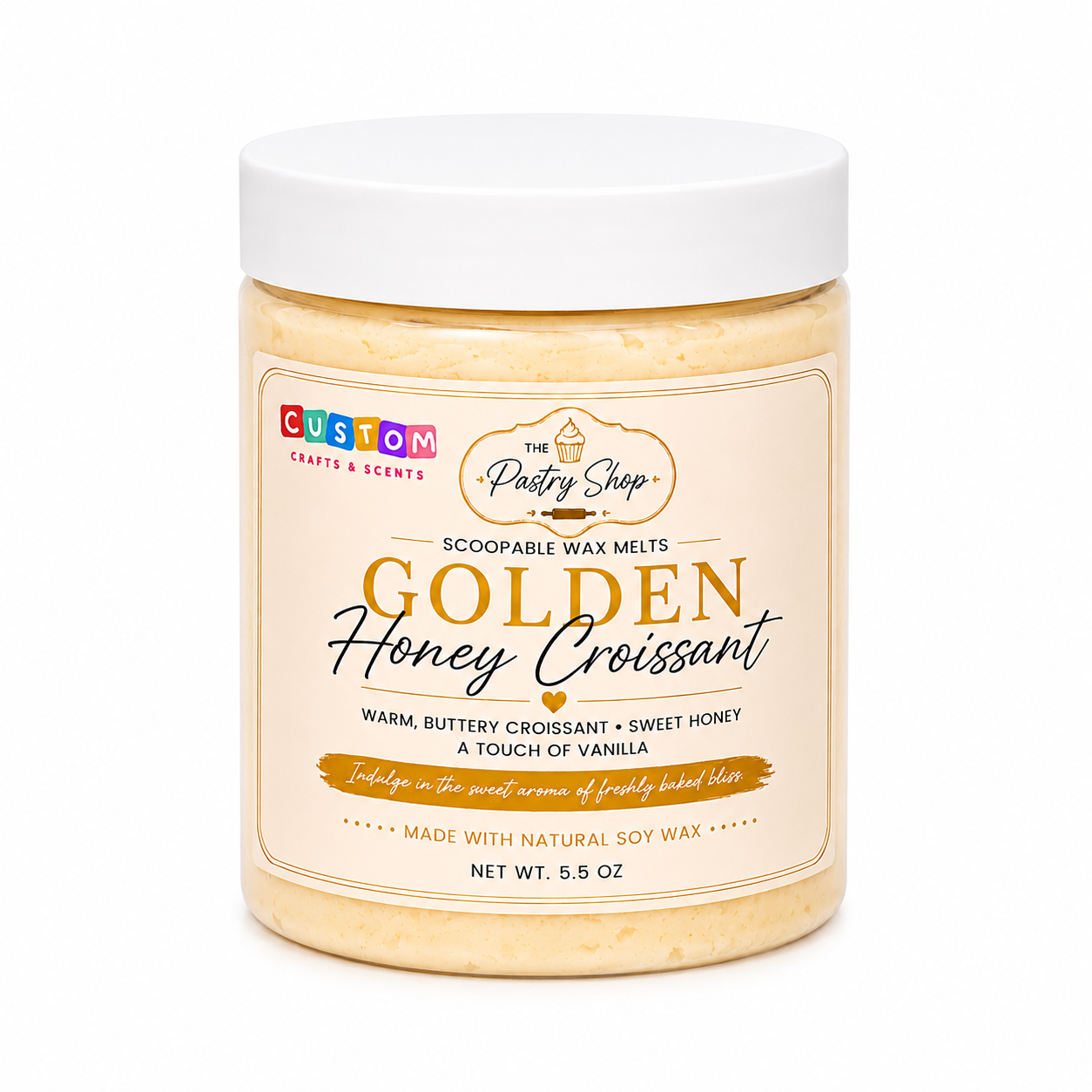 Golden Honey Croissant