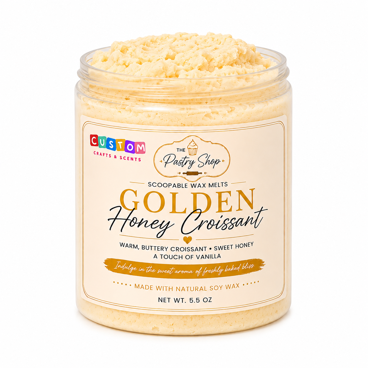 Golden Honey Croissant