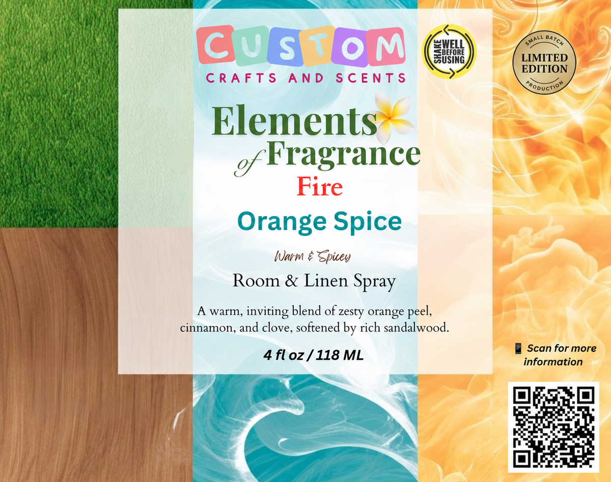 Orange Spice Room and Linen Spray-Limited Edition