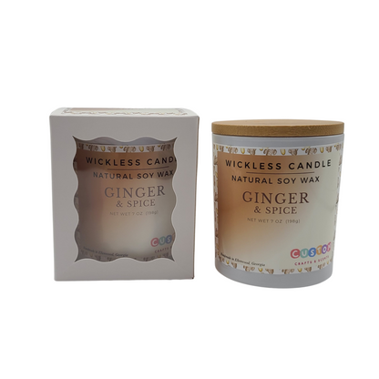 Ginger & Spice Wickless Candle