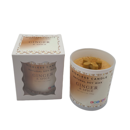 Ginger & Spice Wickless Candle