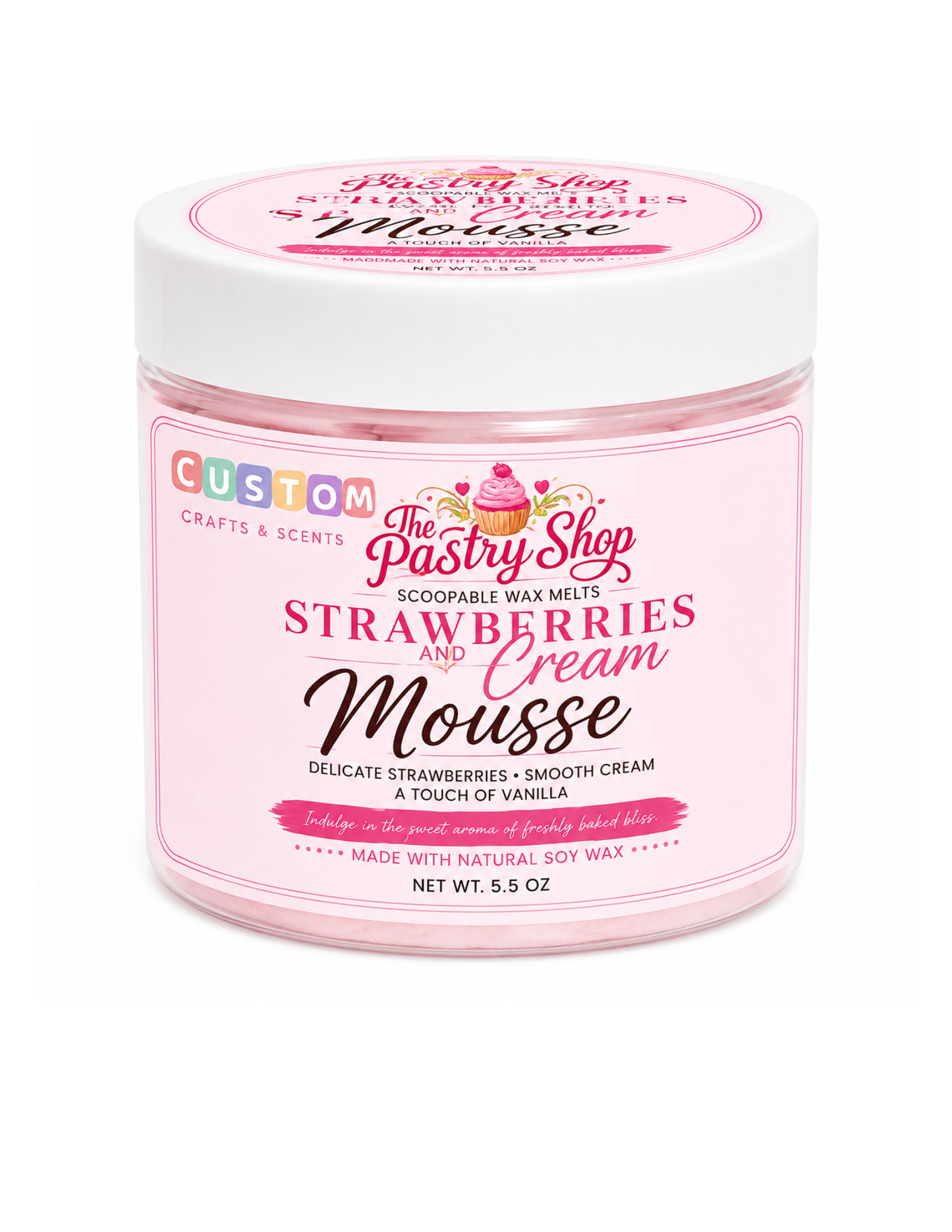 Strawberries and Cream Mousse