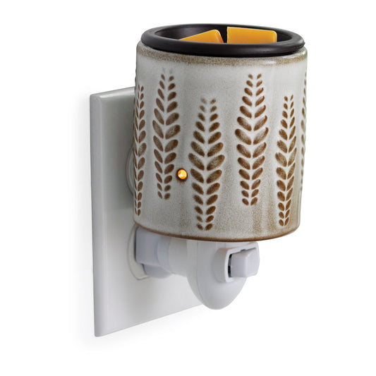 Wheat & Ivory Flip Dish Pluggable