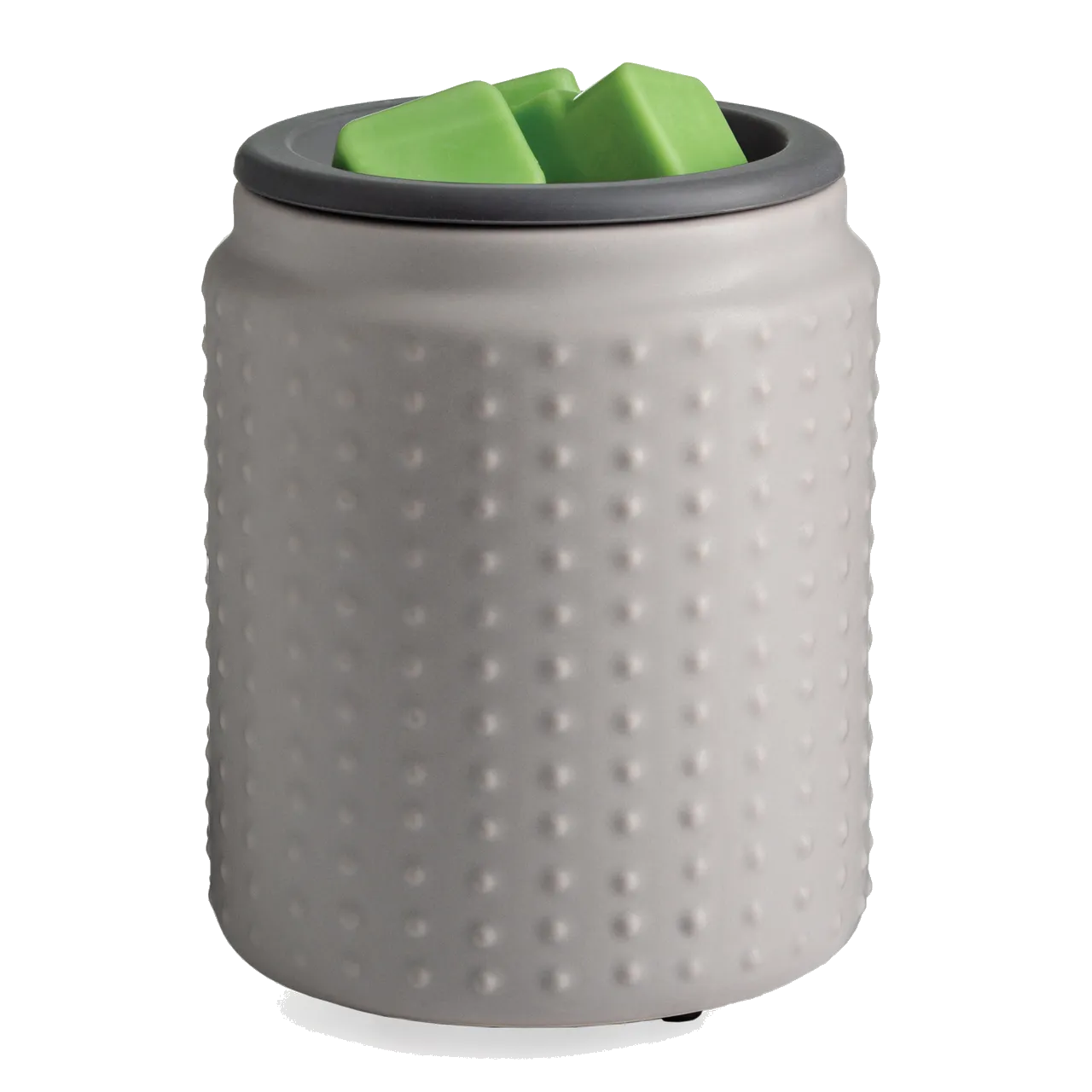 Gray Hobnail Flip Dish Wax Warmer