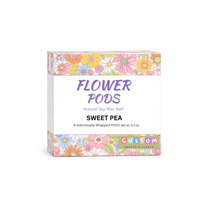 Sweet Pea Flower PODS