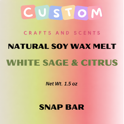 White Sage and Citrus Snap Bar