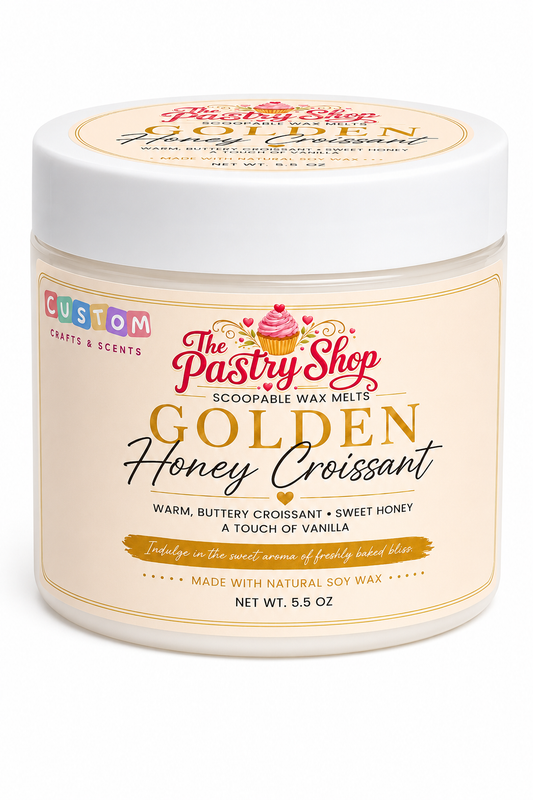 Golden Honey Croissant