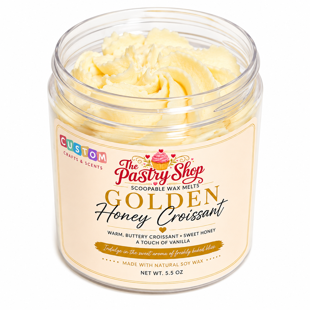 Golden Honey Croissant