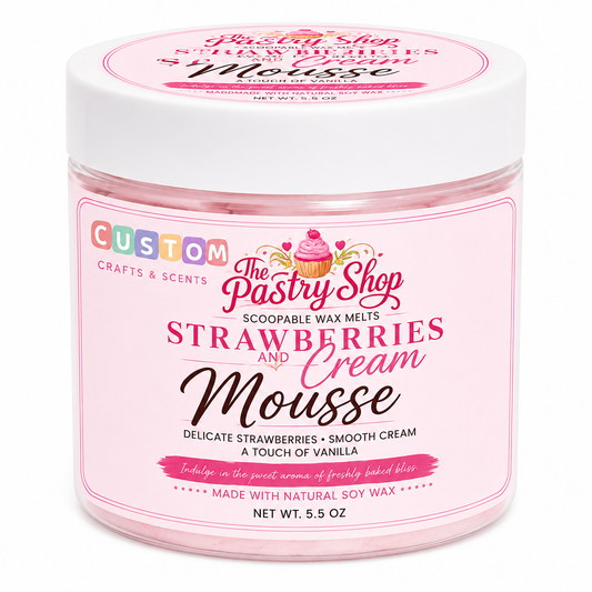 Strawberries and Cream Mousse