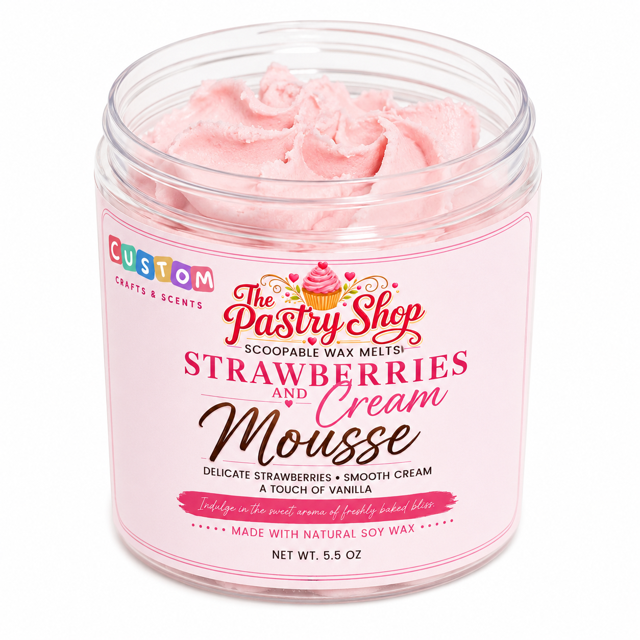 Strawberries and Cream Mousse